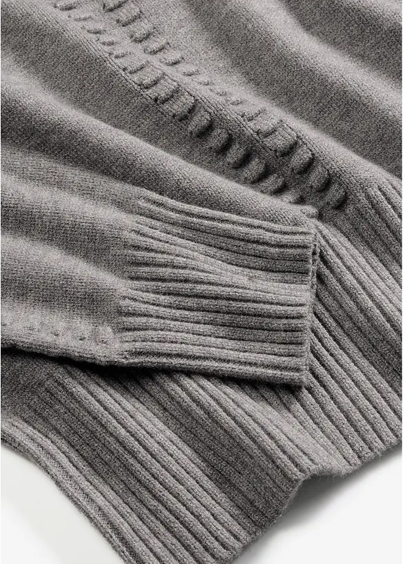Fledermaus-Pullover mit Viskose-Anteil, bonprix