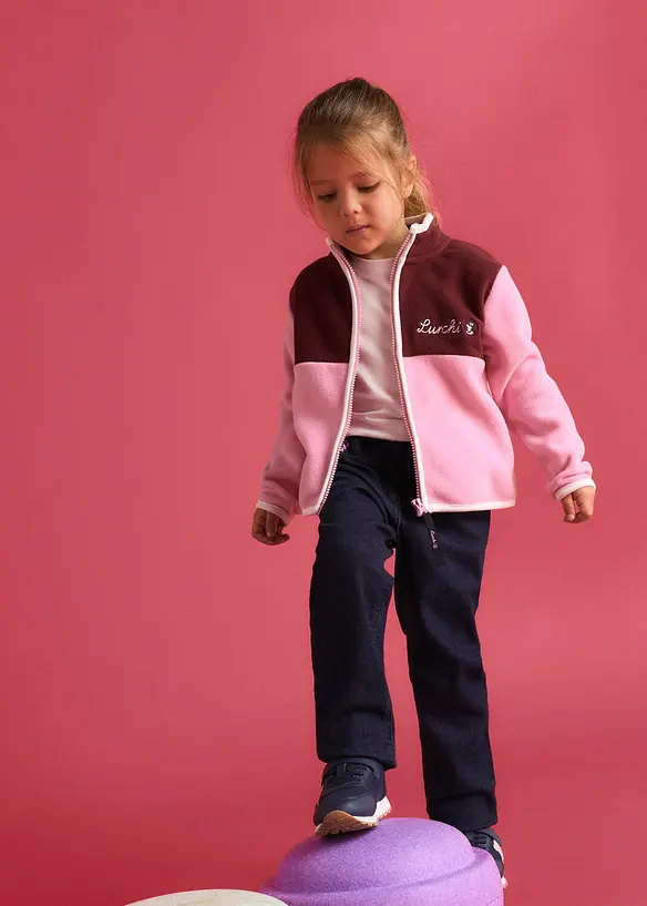 Veste polaire Lurchi &agrave; d&eacute;tails contrastants, Lurchi