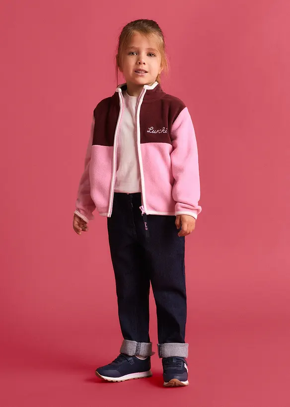 Veste polaire Lurchi &agrave; d&eacute;tails contrastants, Lurchi