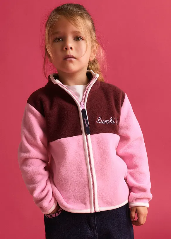 Veste polaire Lurchi &agrave; d&eacute;tails contrastants, Lurchi