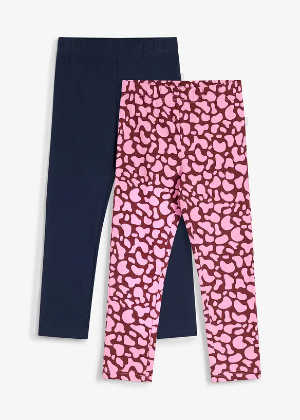 Lot de 2 leggings Lurchi en coton extensible, Lurchi