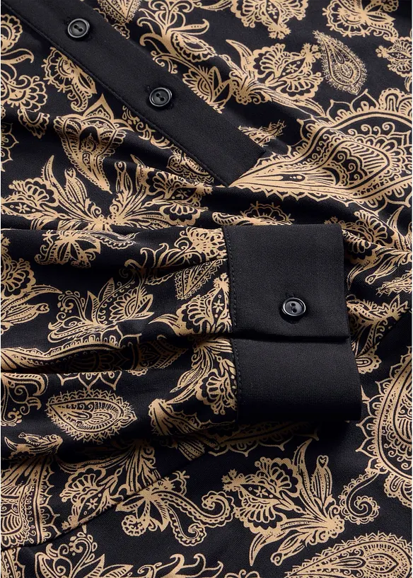 Jerseykleid im Paisley Design, bonprix