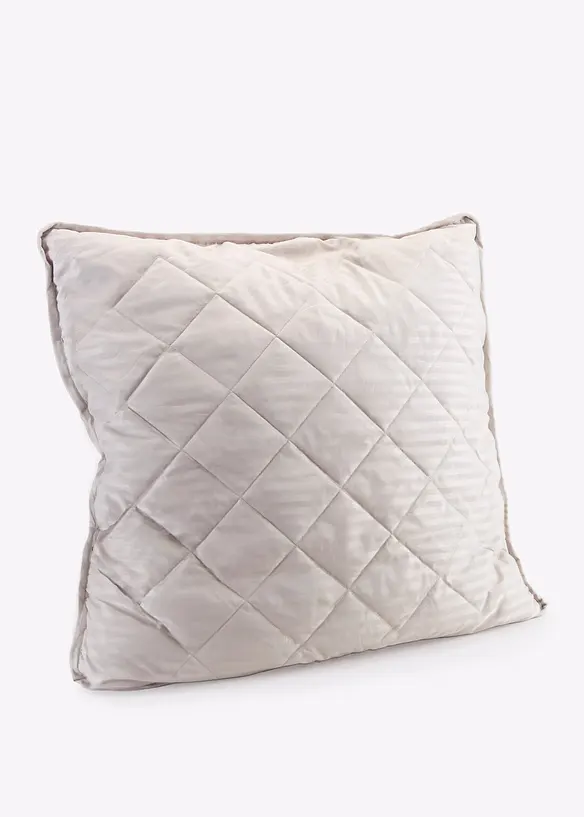 Oreiller avec motif jacquard &agrave; rayures brillantes, bonprix