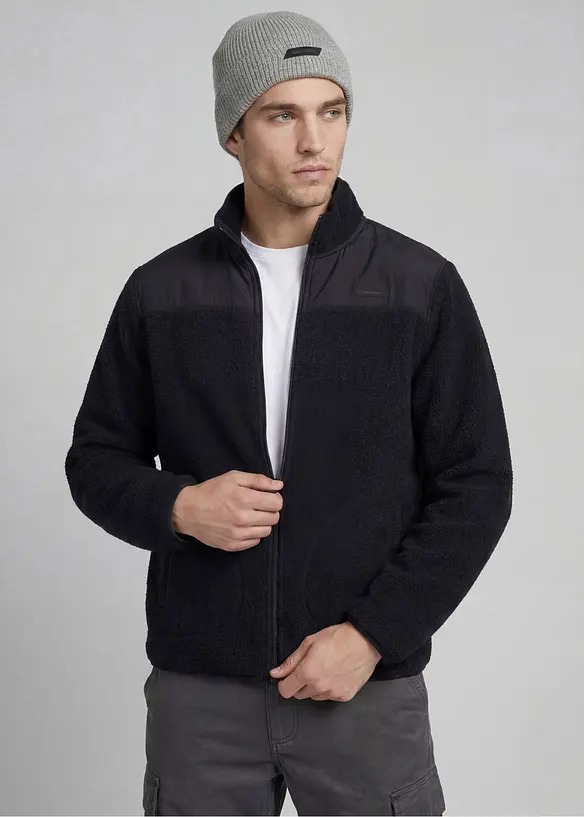 JJ REBEL Teddy-Fleece Jacke, JJ REBEL