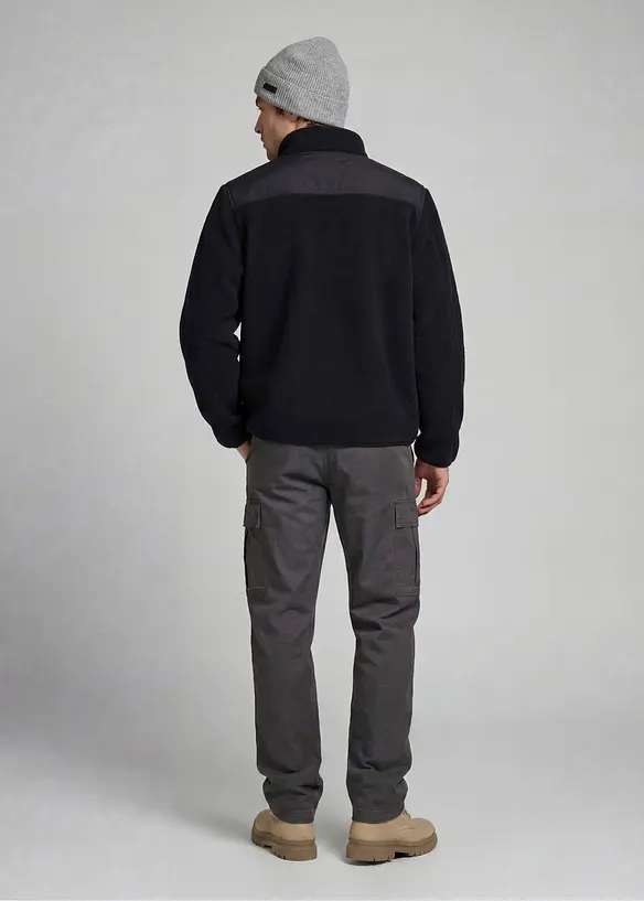JJ REBEL Teddy-Fleece Jacke, JJ REBEL
