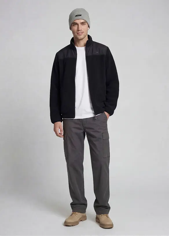 JJ REBEL Teddy-Fleece Jacke, JJ REBEL