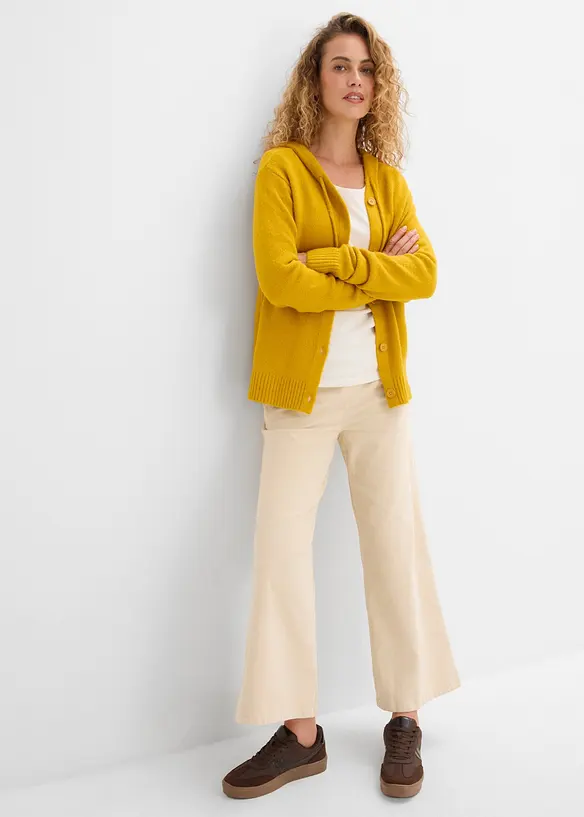 Strickjacke mit Kapuze, bonprix