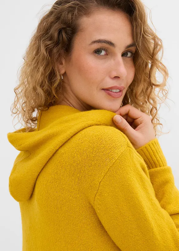 Strickjacke mit Kapuze, bonprix
