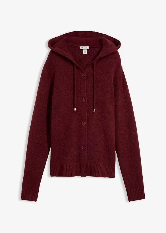 Strickjacke mit Kapuze, bonprix