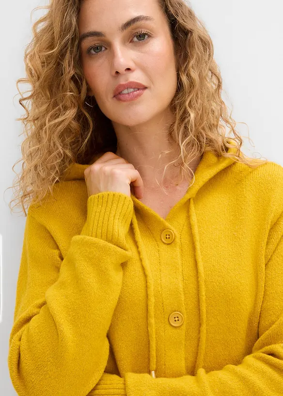 Strickjacke mit Kapuze, bonprix