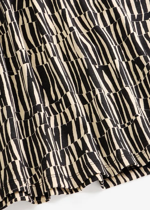 Jerseykleid aus flie&szlig;ender Viskose, bonprix