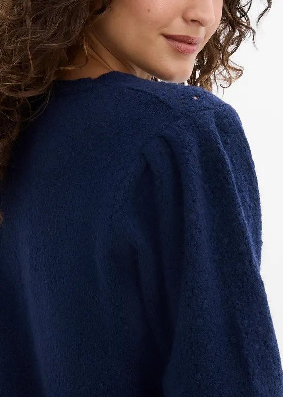 Pull ajour&eacute;, bonprix
