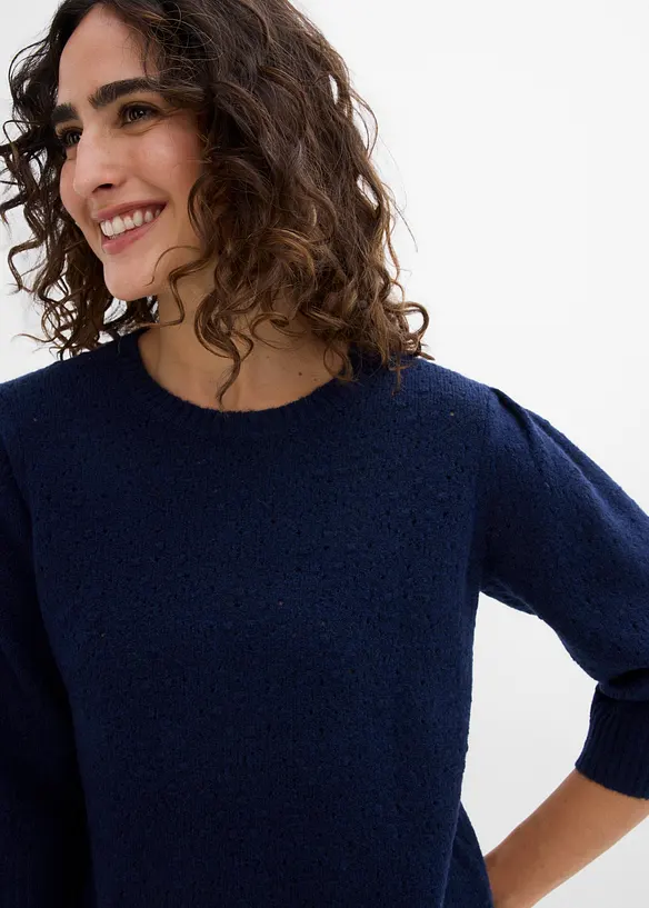 Pull ajour&eacute;, bonprix