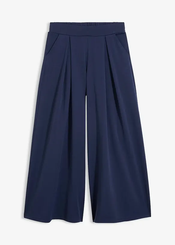 Pantalon &agrave; taille &eacute;lastiqu&eacute;e, bonprix