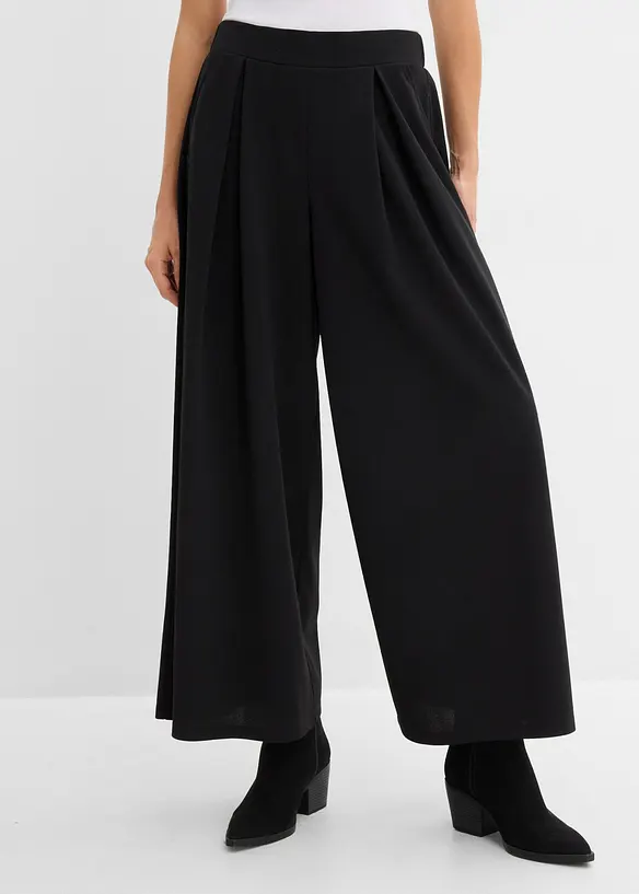 Pantalon &agrave; taille &eacute;lastiqu&eacute;e, bonprix