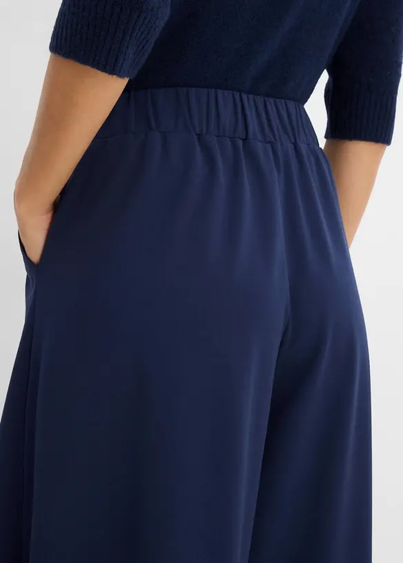 Pantalon &agrave; taille &eacute;lastiqu&eacute;e, bonprix