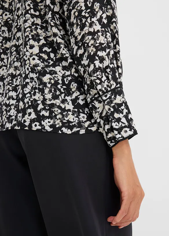 Bluse mit Bindeschal, bonprix