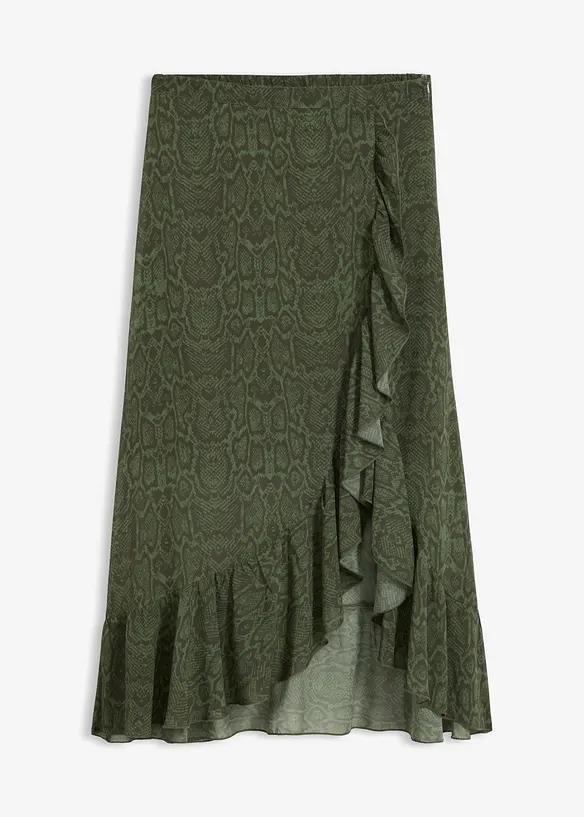 Chiffon-Rock in Wickeloptik, bonprix