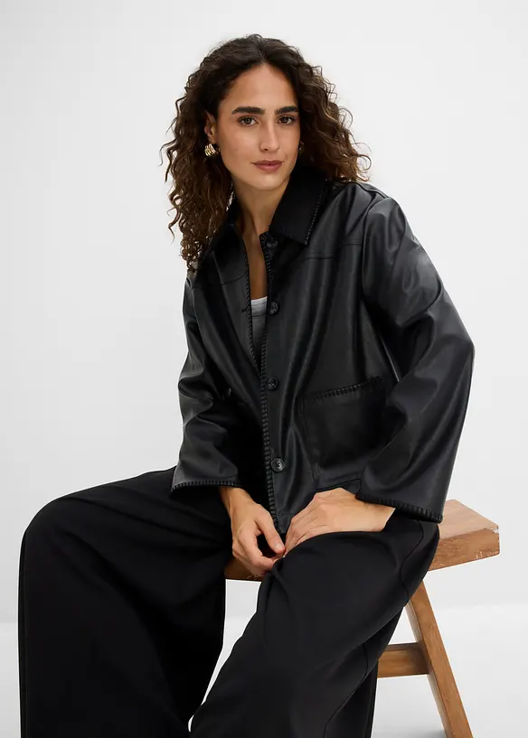 Veste enduite, bonprix