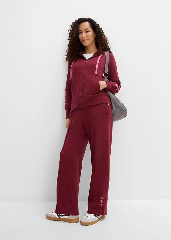 Sweat zipp&eacute; &agrave; capuche, bonprix