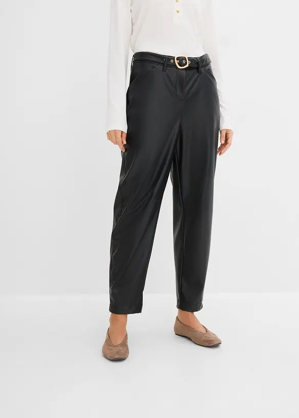 Pantalon enduit, bonprix