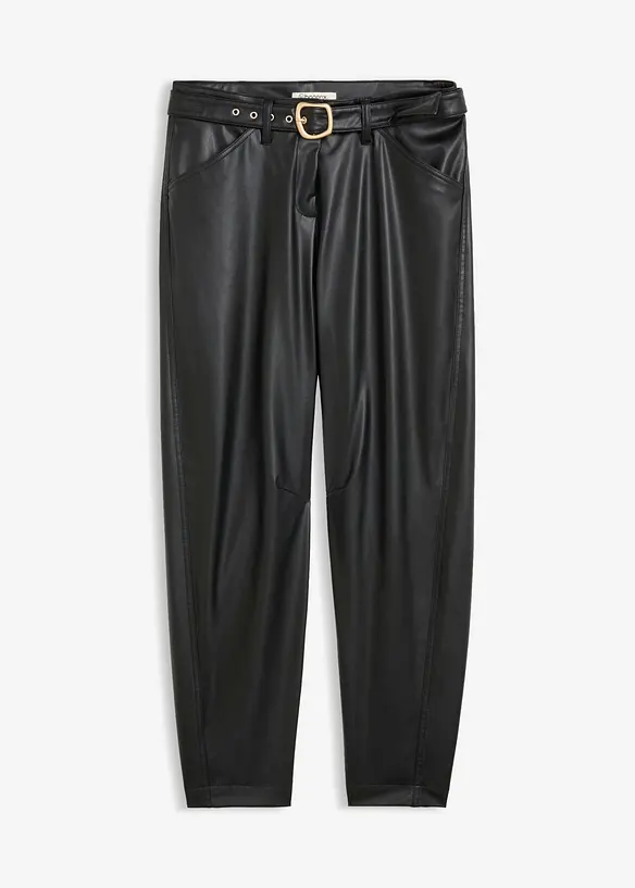 Pantalon enduit, bonprix