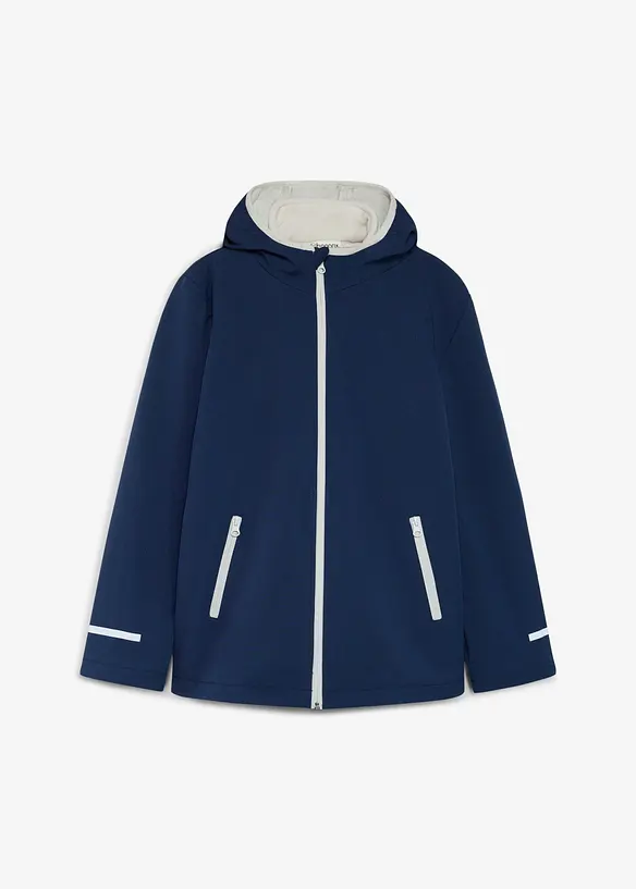 3 in 1 Jacke mit raustrennbarer Fleecejacke, wasserabweisend, bonprix