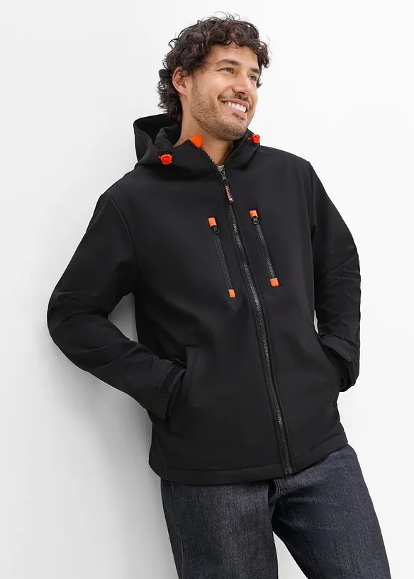 Veste softshell d&eacute;perlante, bonprix