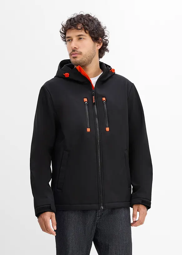 Veste softshell d&eacute;perlante, bonprix