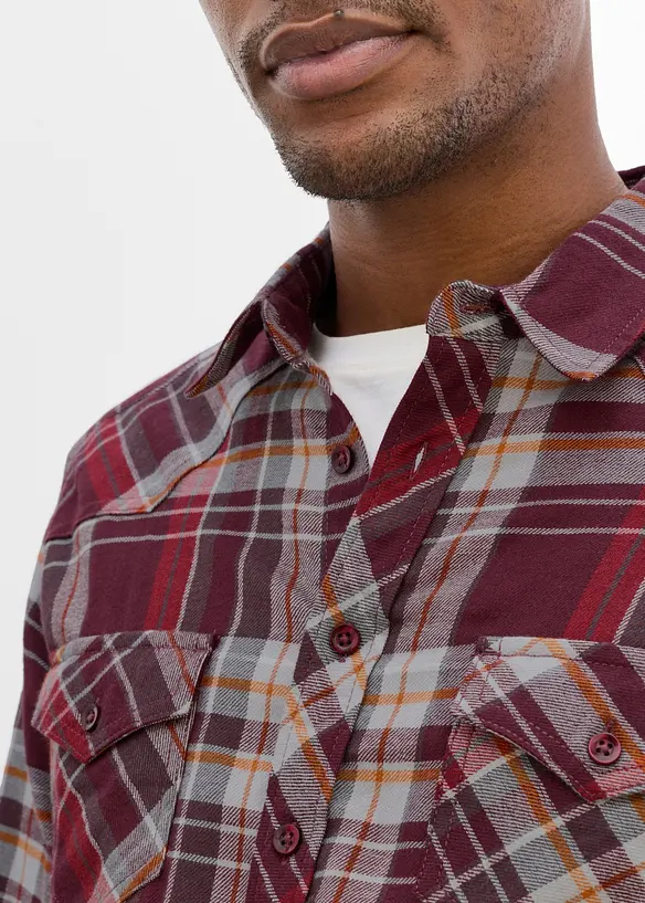 Chemisier en flanelle 100% coton, bonprix