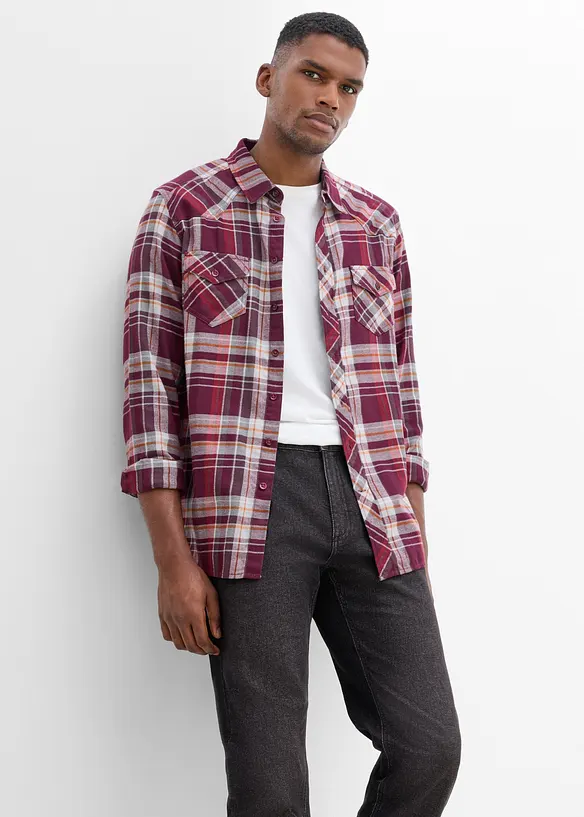 Jean Regular Fit &agrave; taille &eacute;lastiqu&eacute;e, droit, bonprix