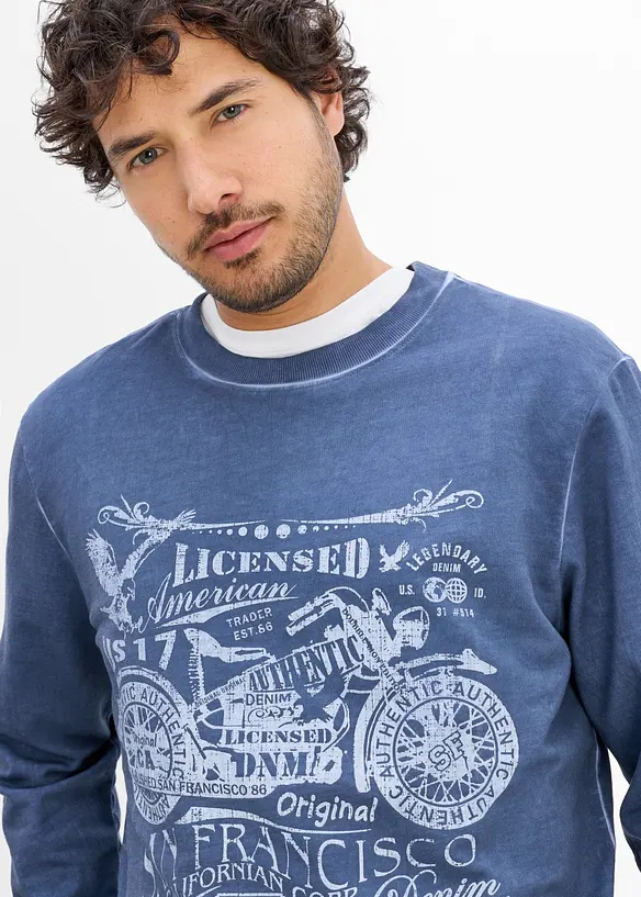 Sweat 100% coton, bonprix