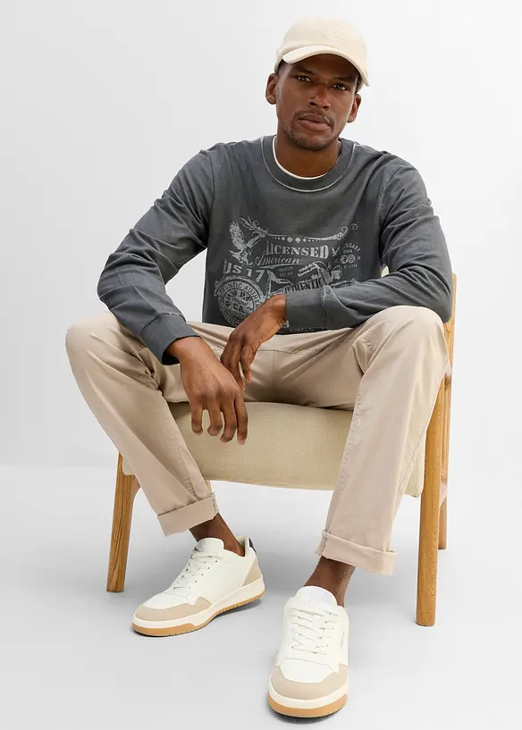 Sweat 100% coton, bonprix