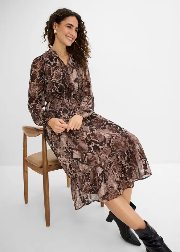 Chiffonkleid, bonprix