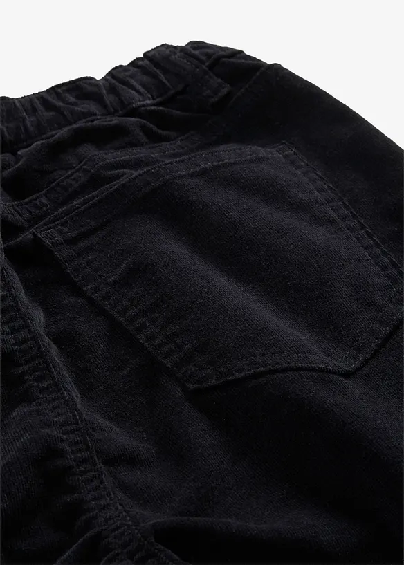 Pantalon bootcut en velours c&ocirc;tel&eacute; extensible, bonprix