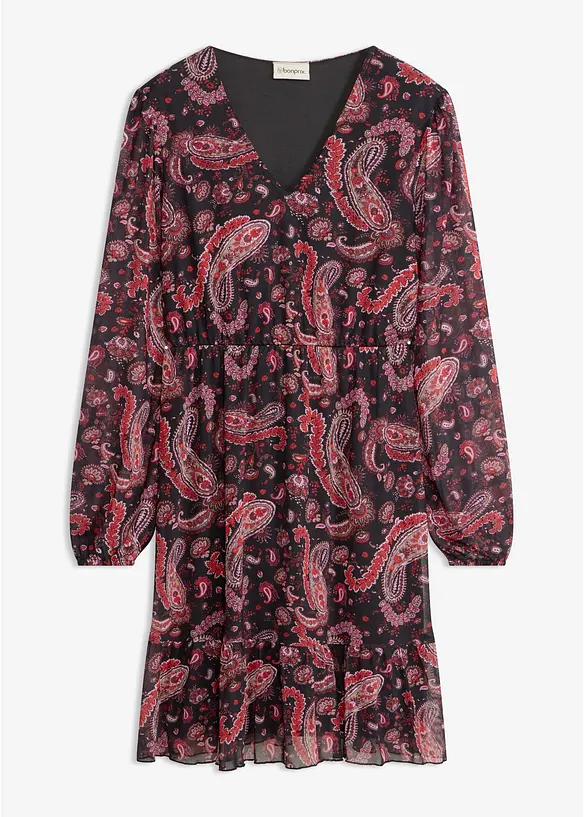 Kleid aus softem Mesh, bonprix