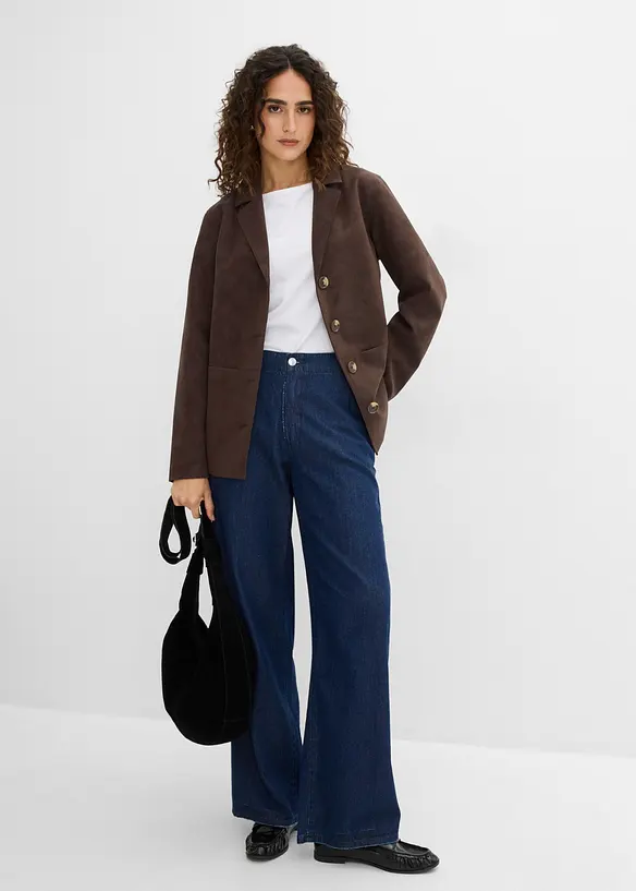 Blazer en su&eacute;dine, bonprix