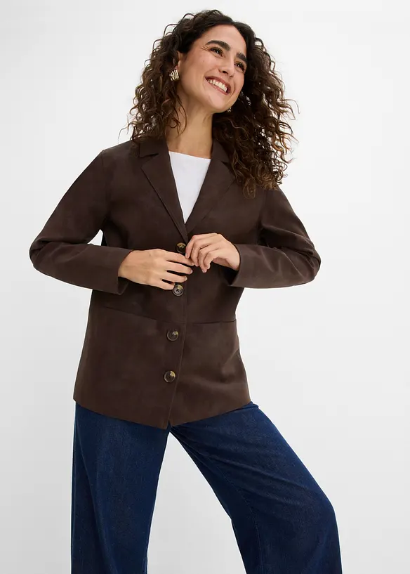 Blazer en su&eacute;dine, bonprix