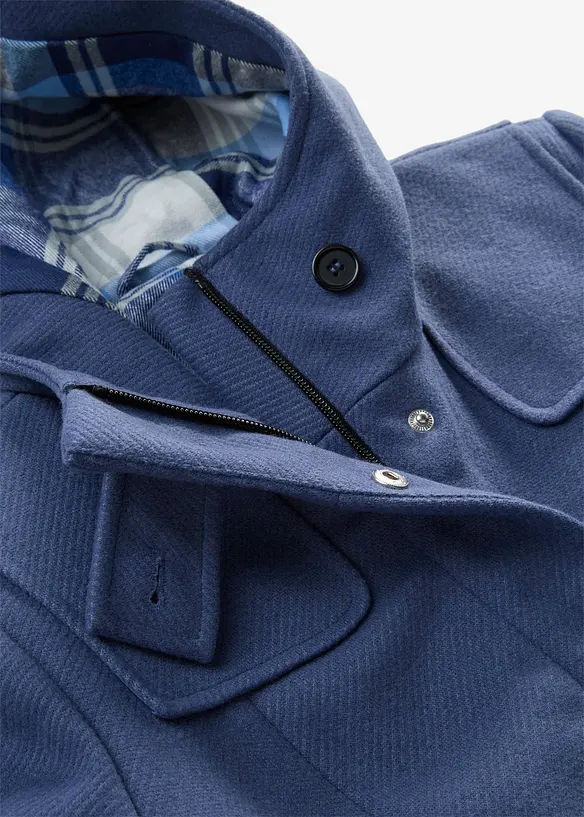 Manteau chin&eacute; avec doublure en flanelle, bonprix