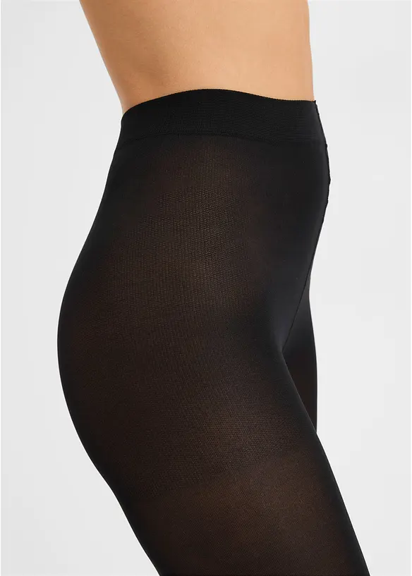 Strumpfhose aus Feinstrick 80 DEN (2er Pack), bonprix