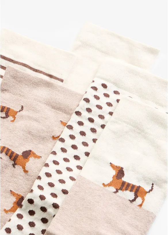 Socken mit Bio-Baumwolle (5er Pack), bonprix