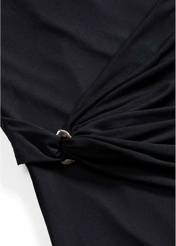 Tailliertes Jerseykleid, bonprix