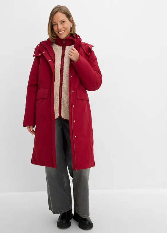 Manteau 3 en 1 imperm&eacute;able, bonprix