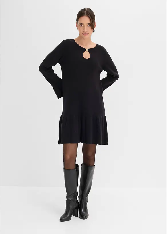 Strickkleid aus Viskose-Mix, bonprix
