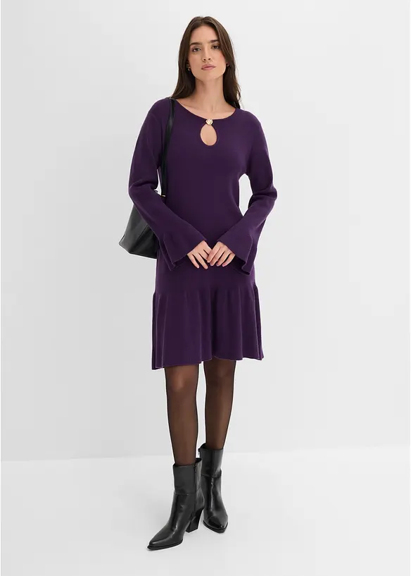 Strickkleid aus Viskose-Mix, bonprix