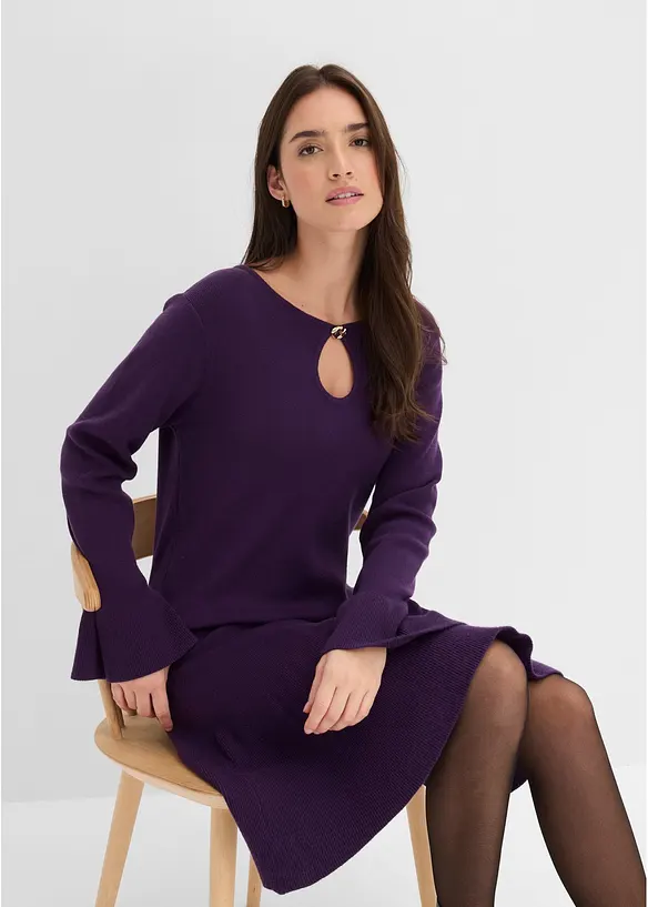 Strickkleid aus Viskose-Mix, bonprix