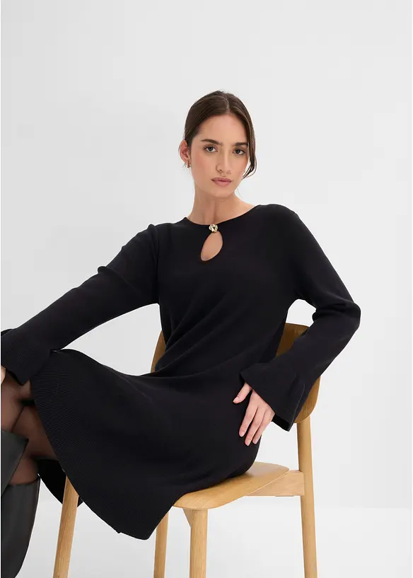 Strickkleid aus Viskose-Mix, bonprix