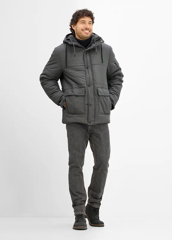 Parka 3en1 chaude et d&eacute;perlante, bonprix