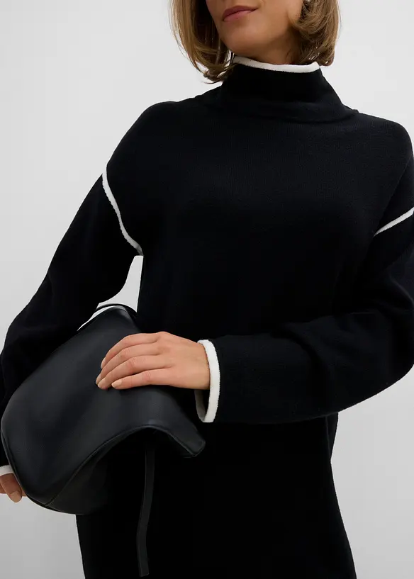 Strickkleid aus Baumwoll-Mix, bonprix