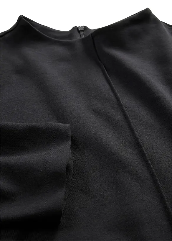 Langarmshirt aus schwerer Bio-Baumwolle, bonprix